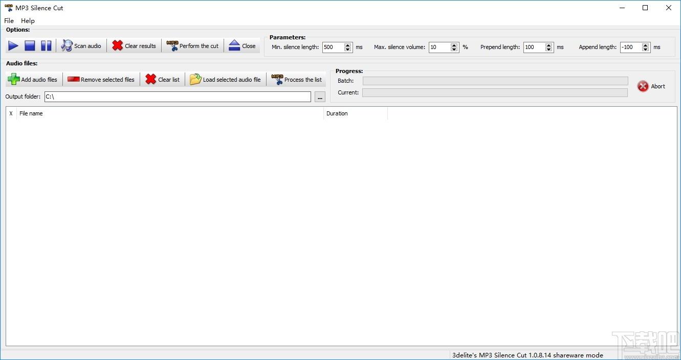 MP3 Silence Cut下载,MP3剪切工具,音乐剪辑,音频处理,mp3剪切