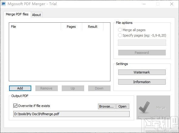 Mgosoft PDF Merger下载,PDF合并工具,PDF合并