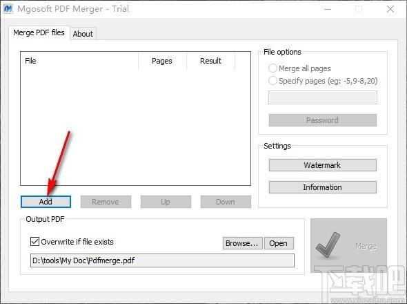 Mgosoft PDF Merger下载,PDF合并工具,PDF合并