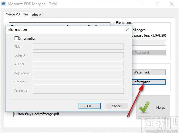 Mgosoft PDF Merger下载,PDF合并工具,PDF合并