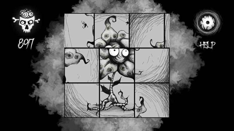 怪物画廊破解版下载,怪物画廊,黑白游戏,拼图游戏
